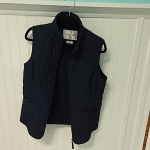 Navy Blue Vest for Layering